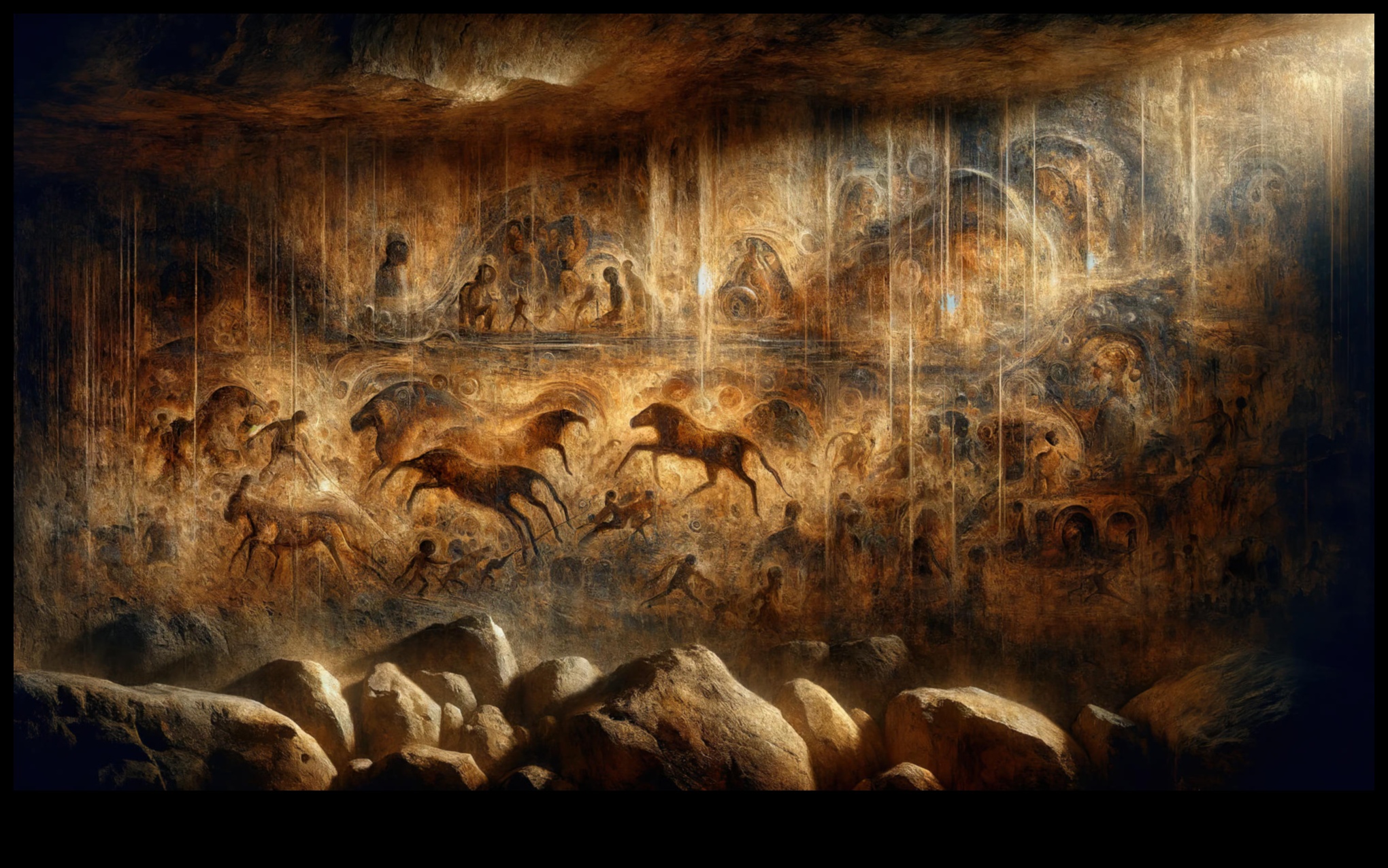 Pânză de peșteră care decodifică picturile preistorice 3 Pânză de peșteră: dezvăluirea misterelor artei preistorice