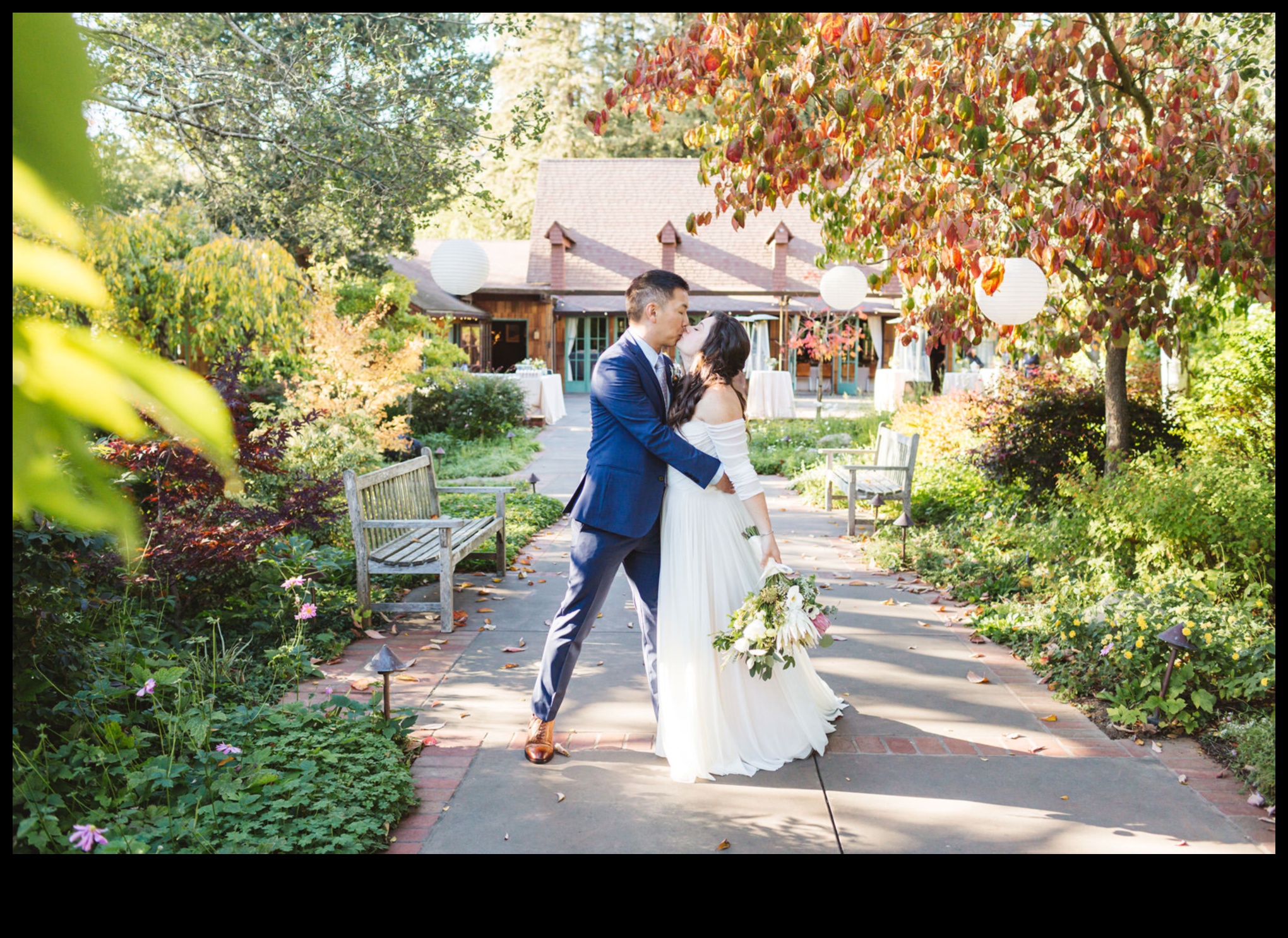 Cum influențează peisajele designul sesiunilor de fotografie de nuntă în aer liber?