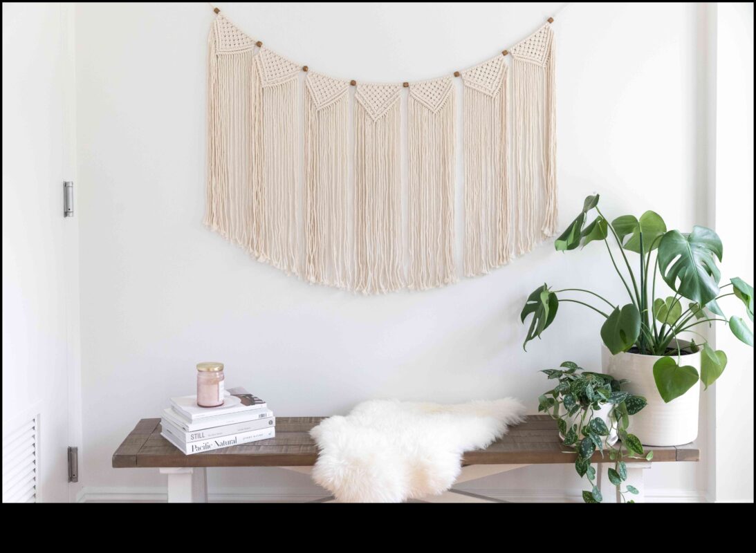 Puteți sugera modalități de a folosi Macrame în Modern Boho Decor pentru o notă boemă?